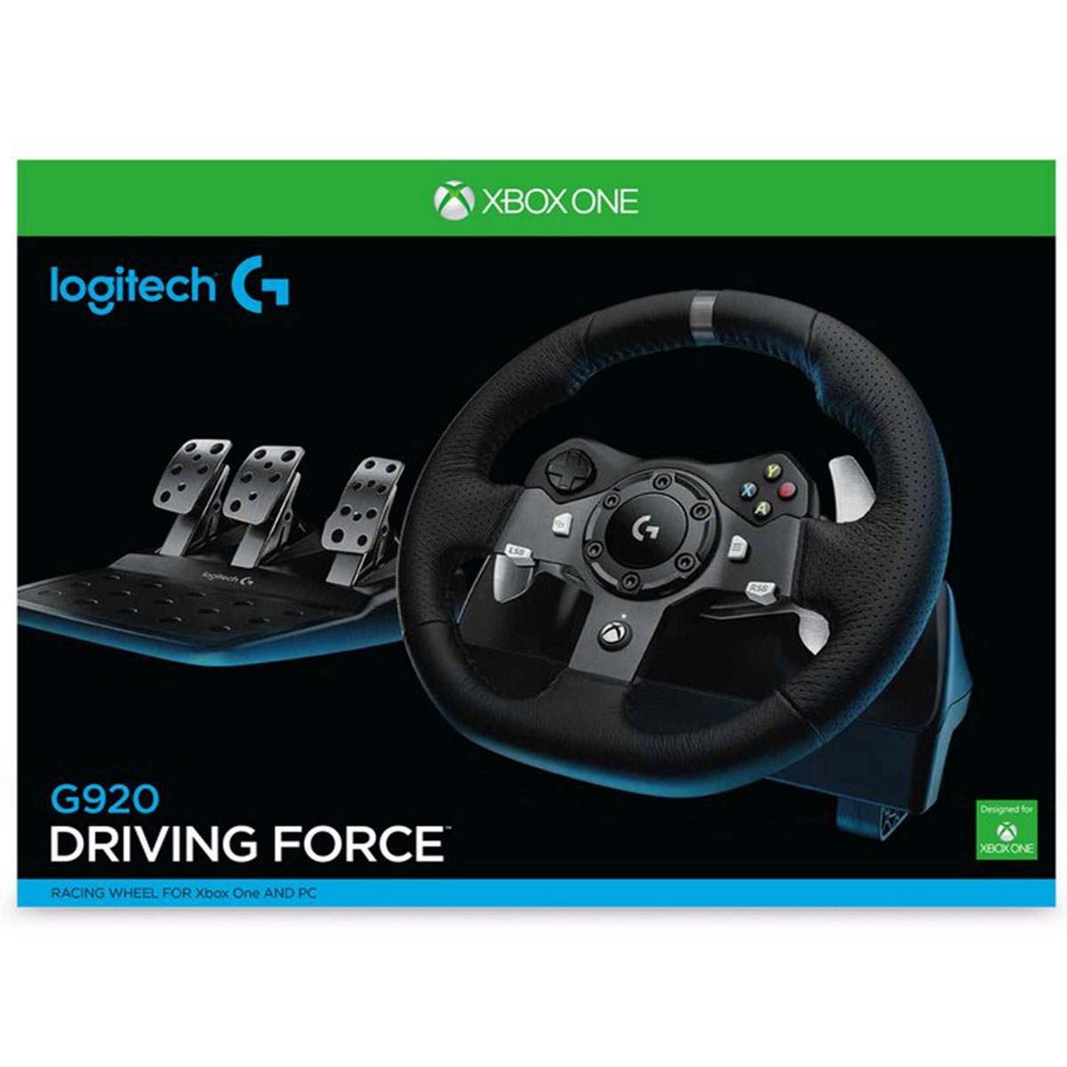 Perla Delicioso refrigerador Logitech G920 Driving Force Racing Wheel and Floor Pedals (Xbox Series X|S,  Xbox One, PC, Mac) - Mombasa Computers