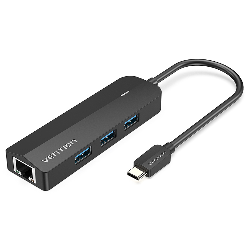 Vention 5-in-1 USB-C HUB With Gigabit Ethernet Adapter