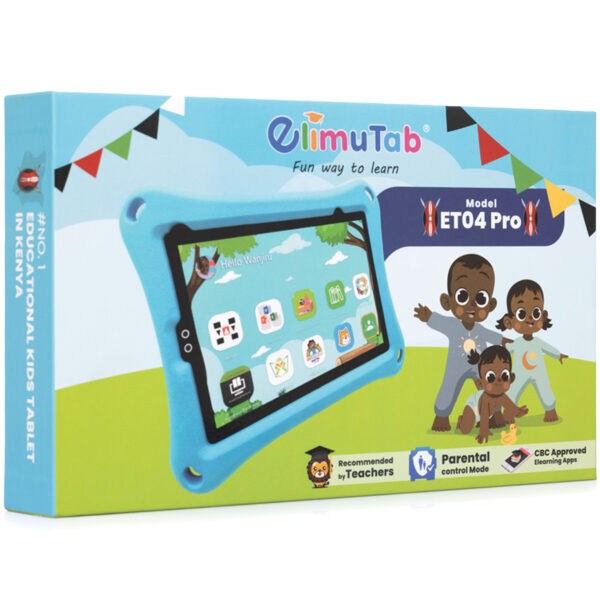 Elimutab ET04 Pro 2GB RAM 32GB Storage Educational Tablet Android 12 7.0 Inch (1280×800) Display