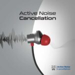 Promate High-Definition ANC Wireless Neckband HD Active Noise Cancelling Bluetooth Earphones