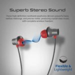 Promate High-Definition ANC Wireless Neckband HD Active Noise Cancelling Bluetooth Earphones