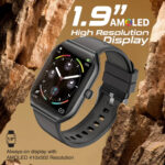 Promate ProWatch-AM19 1.96 Inch Fitness Tracker Smartwatch with Bluetooth Calling