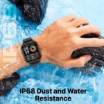 Promate ProWatch-AM19 1.96 Inch Fitness Tracker Smartwatch with Bluetooth Calling