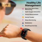 Promate ProWatch-AM19 1.96 Inch Fitness Tracker Smartwatch with Bluetooth Calling