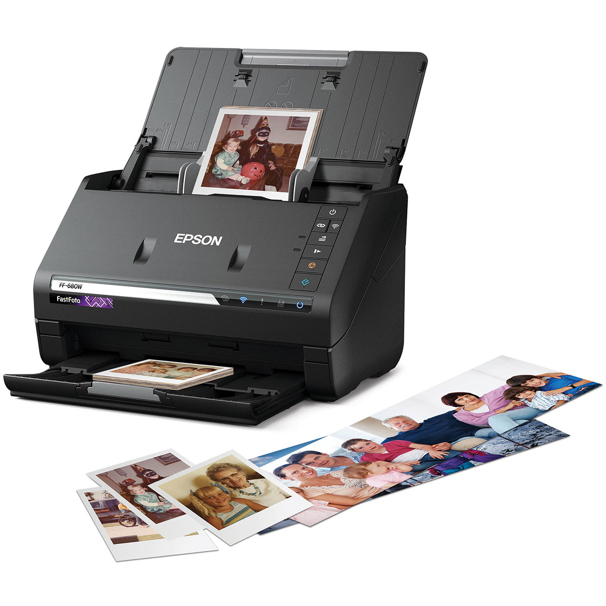 Epson FastFoto FF-680W Wireless High-speed Photo Scanning System