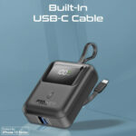 Promate PowerPod-10 10000mAh Ultra-Compact Portable Power Bank