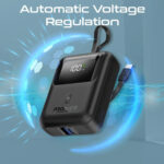 Promate PowerPod-10 10000mAh Ultra-Compact Portable Power Bank