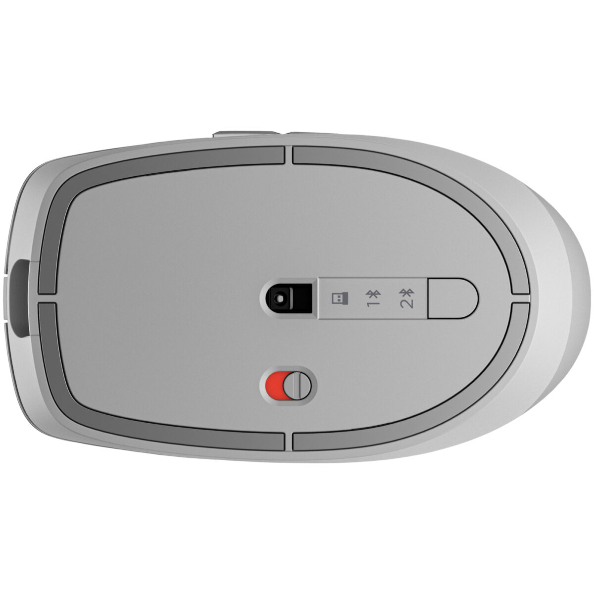 HP 710 Rechargeable Silent Silver Bluetooth Mouse