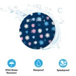 Groove Onn Portable Bluetooth Round Stereo Wireless IPX4 Water Resistant Speaker