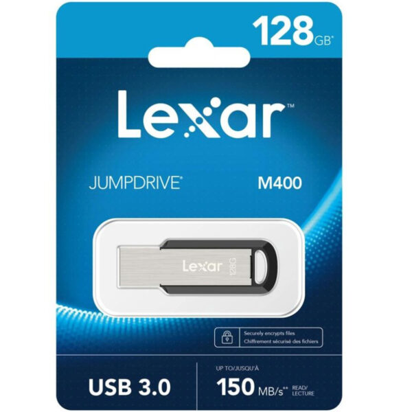 Lexar 128GB JumpDrive M400 USB 3.2 Gen 1 Flash Drive