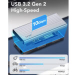 Lexar E10 M.2 PCIe NVMe/SATA SSD Enclosure Adapter