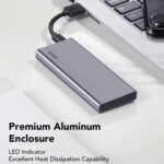 Lexar E10 M.2 PCIe NVMe/SATA SSD Enclosure Adapter