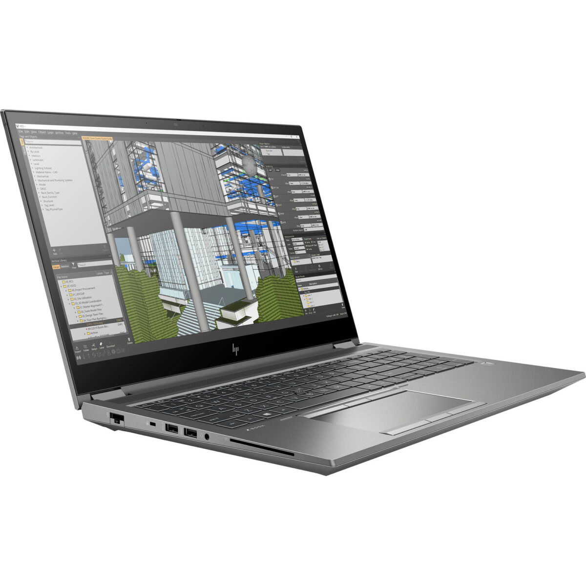 HP ZBook Fury 15 G8 Mobile Workstation Intel Core i7 11th Gen 32GB RAM 512GB SSD 15.6 Inch FHD Display + 4GB GDDR6 NVIDIA®️ T1200 Graphics