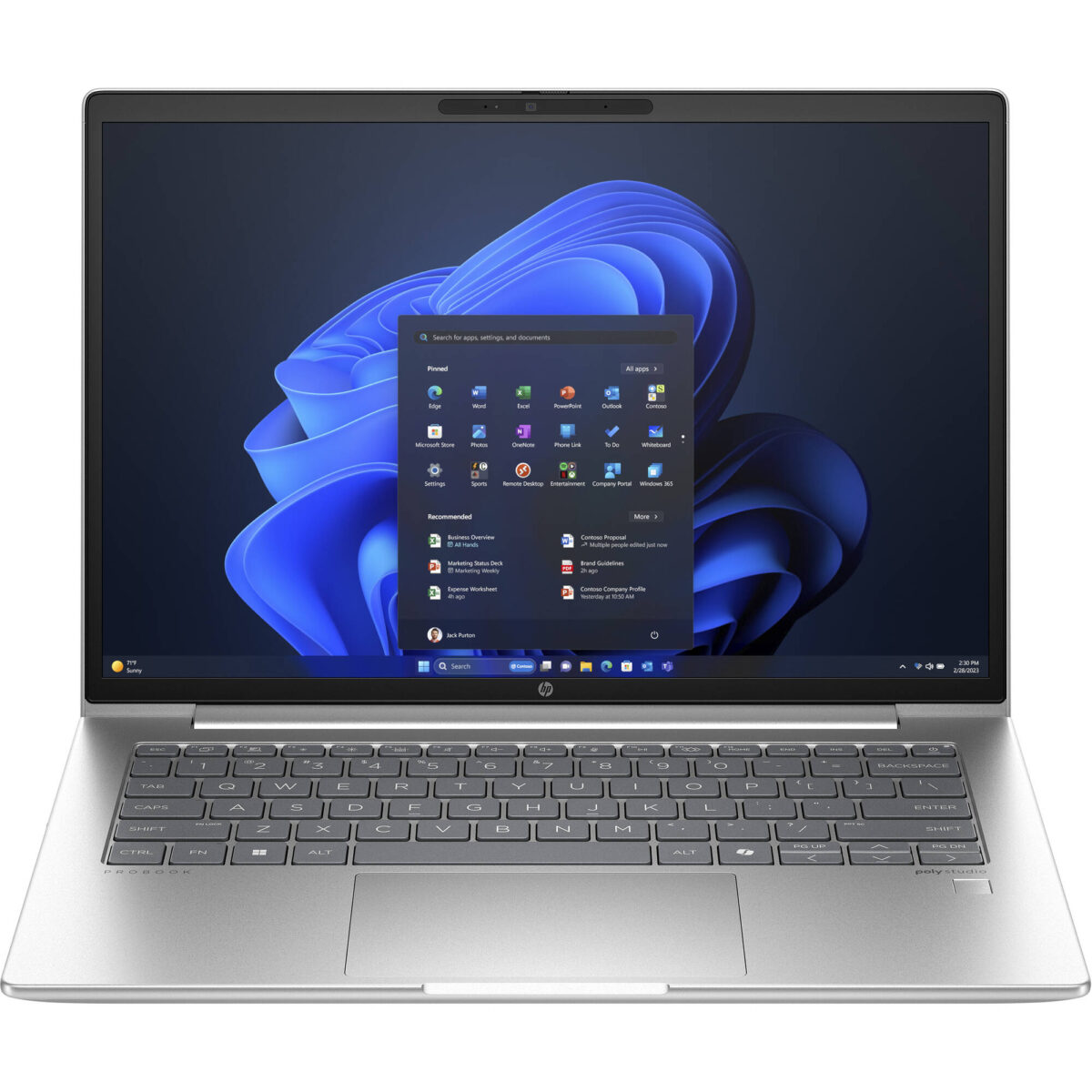 HP ProBook 440 G11 Notebook PC Intel Core Ultra 7 155U 16GB DDR5 RAM 512GB SSD 14 Inch WUXGA Display