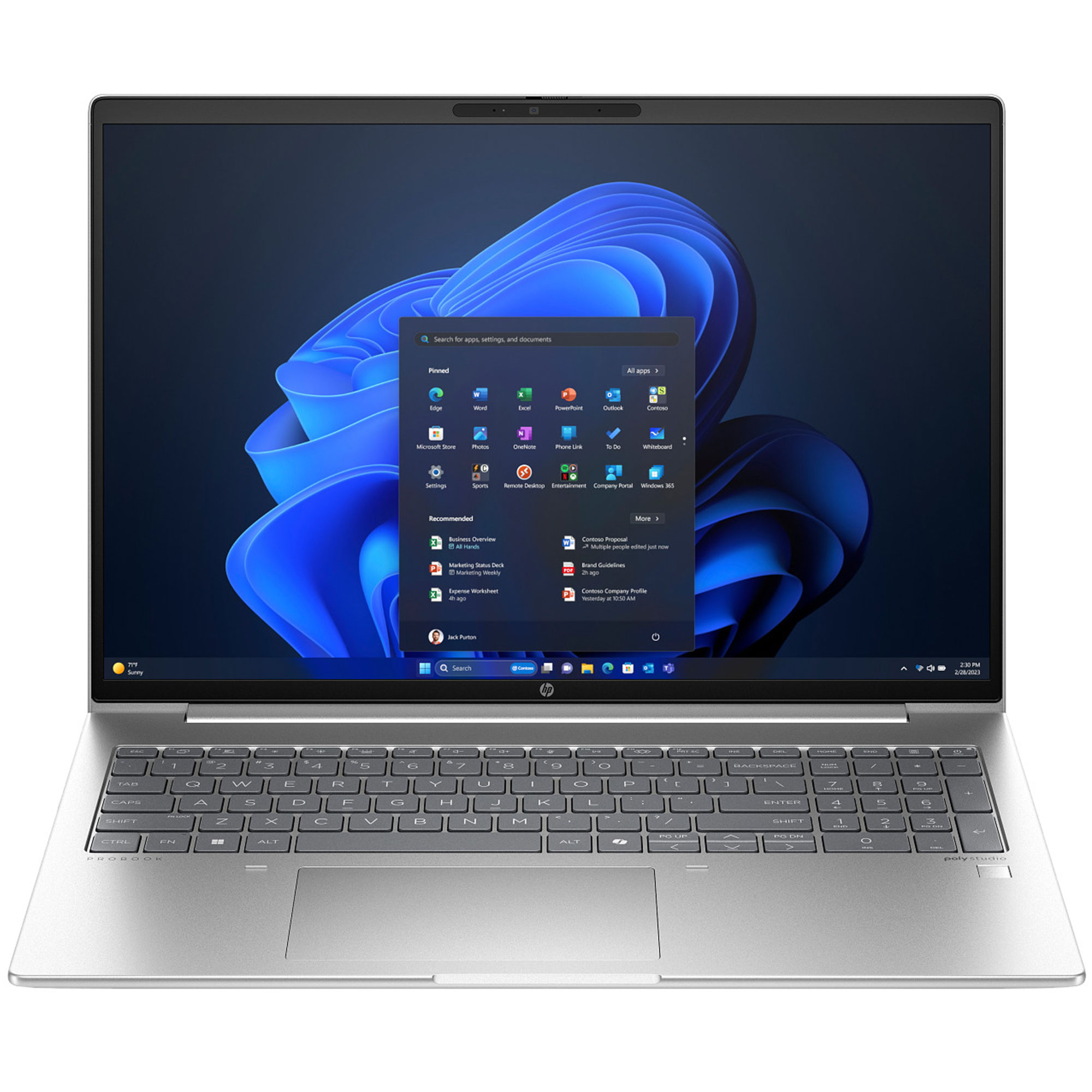 HP ProBook 460 G11 Notebook PC Intel Core Ultra 7 155U 16GB RAM 512GB SSD 16 Inch WUXGA Display