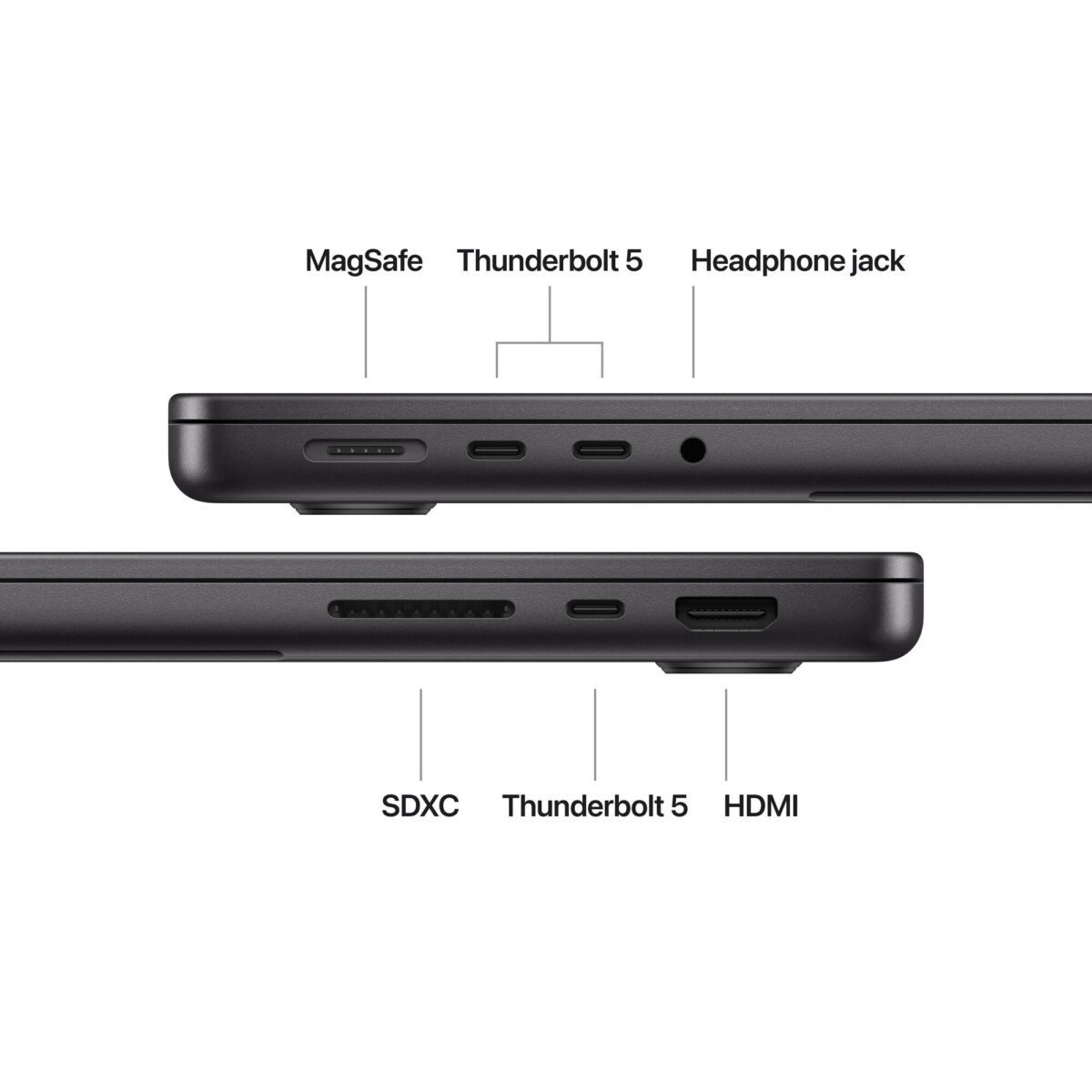 Apple MacBook Pro MDE34LL/A M5 Chip 10 Core CPU – 10 Core GPU 24GB RAM 1TB SSD 14.2 inch (3024 × 1964) Liquid Retina XDR Display