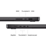 Apple MacBook Pro MRW13LL/A M3 Chip 12 Core CPU – 38 Core GPU 18GB RAM 512GB SSD 16.2 inch (3456 × 2234) Liquid Retina XDR Display
