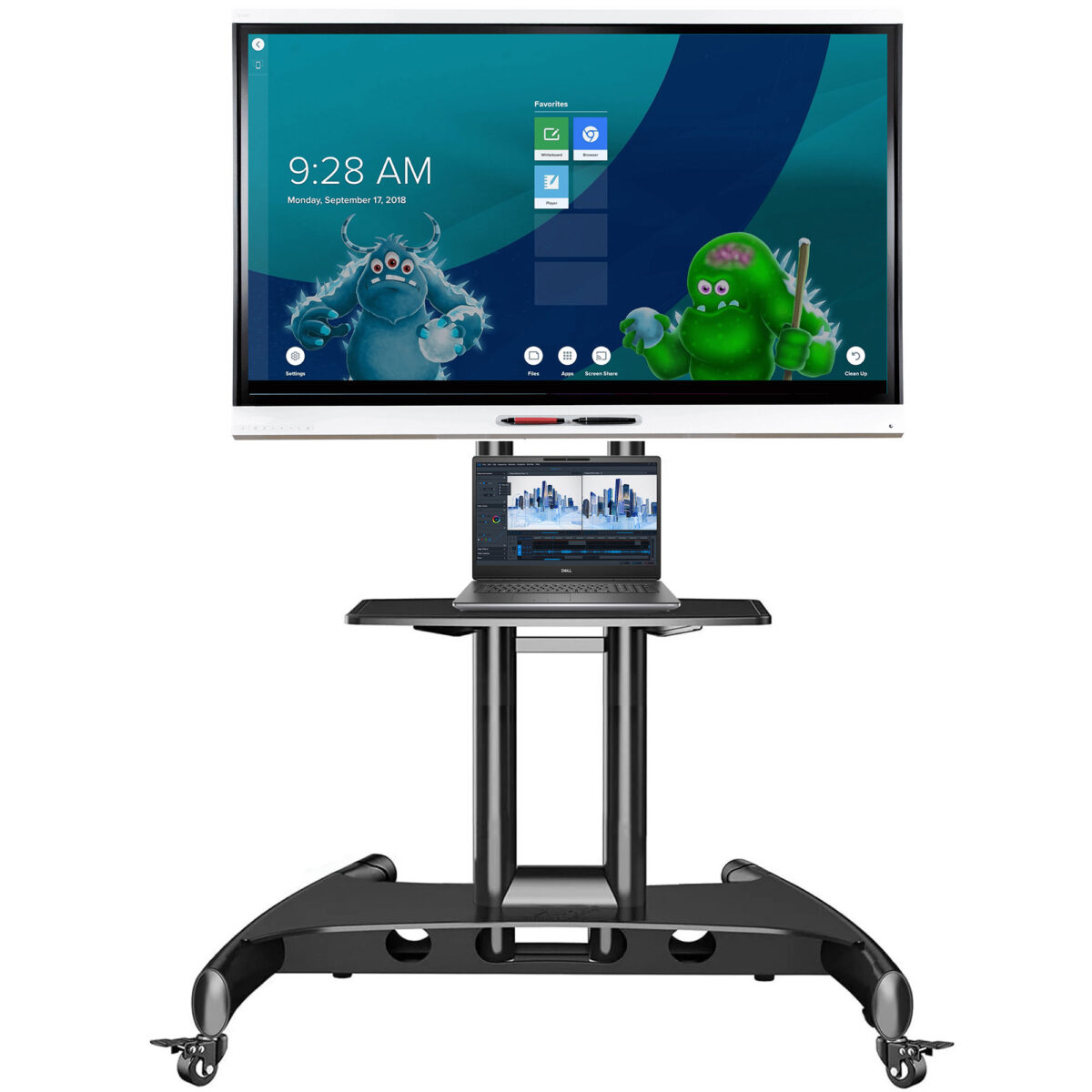 SMART Board SPNL-6075 75 Inch 4K UHD Interactive Flat Panel Display