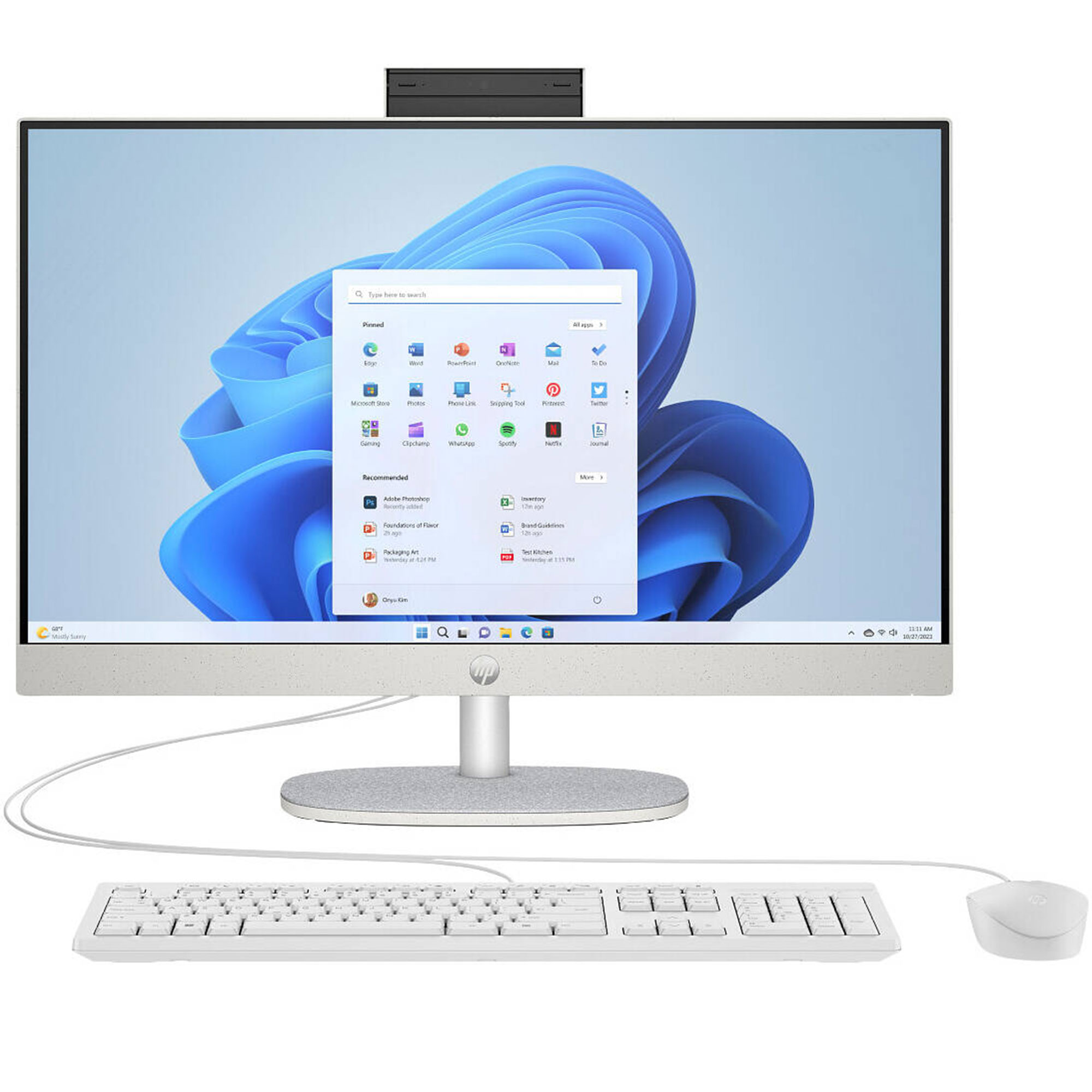 HP 27 inch All-in-One PC Intel Core i7 13th Gen 16GB RAM 512GB SSD 27 Inch FHD Display